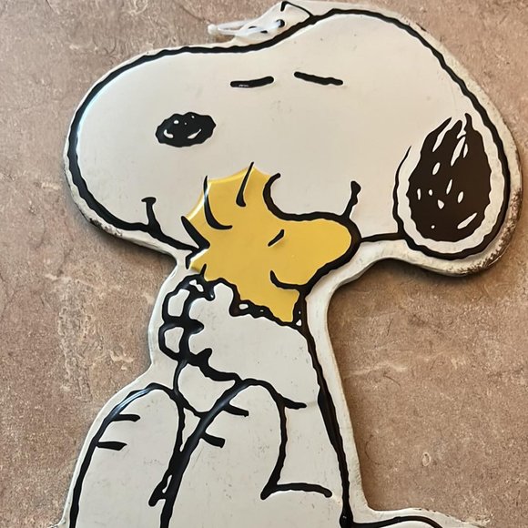 Hobby Lobby Wall Decor Snoopy Peanuts Bird Metal Wall Sign Hanging